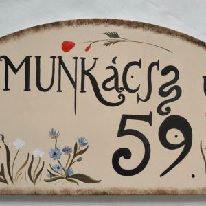 Utcatáblák, házszámok